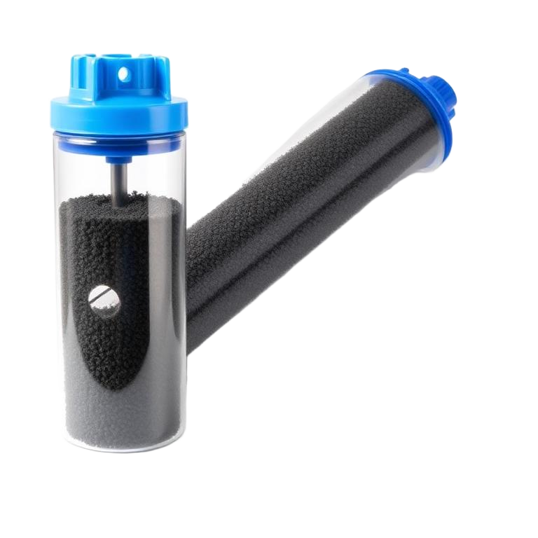 Polishing carbon filter stage